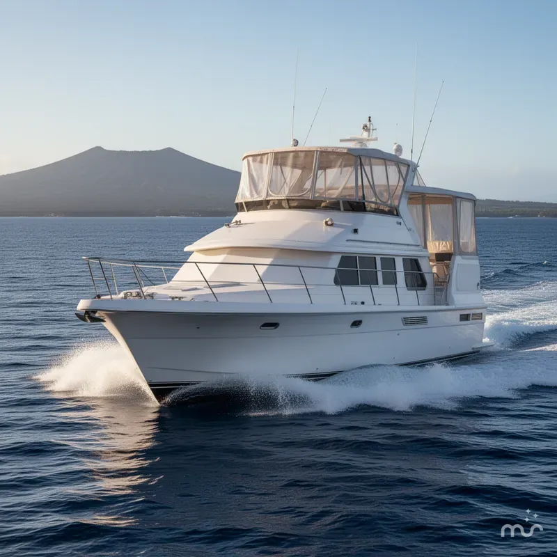 The Image of Carver Yachts 440 Aft Cabin Motor Yacht 1998 - 0