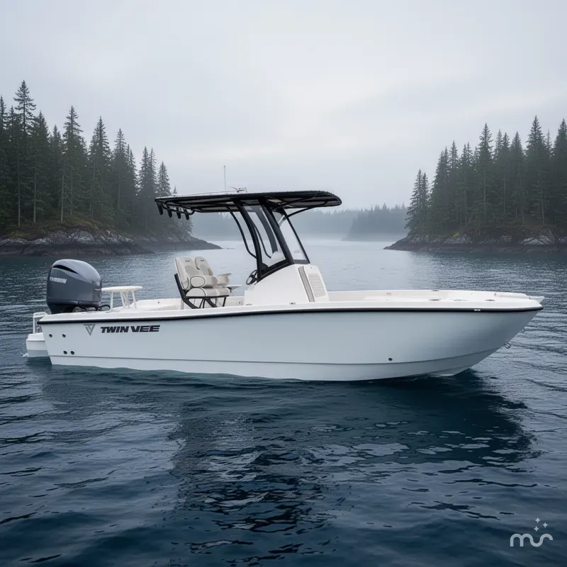 Slide: The Image of Twin Vee 22 BayCat 2026 - 2