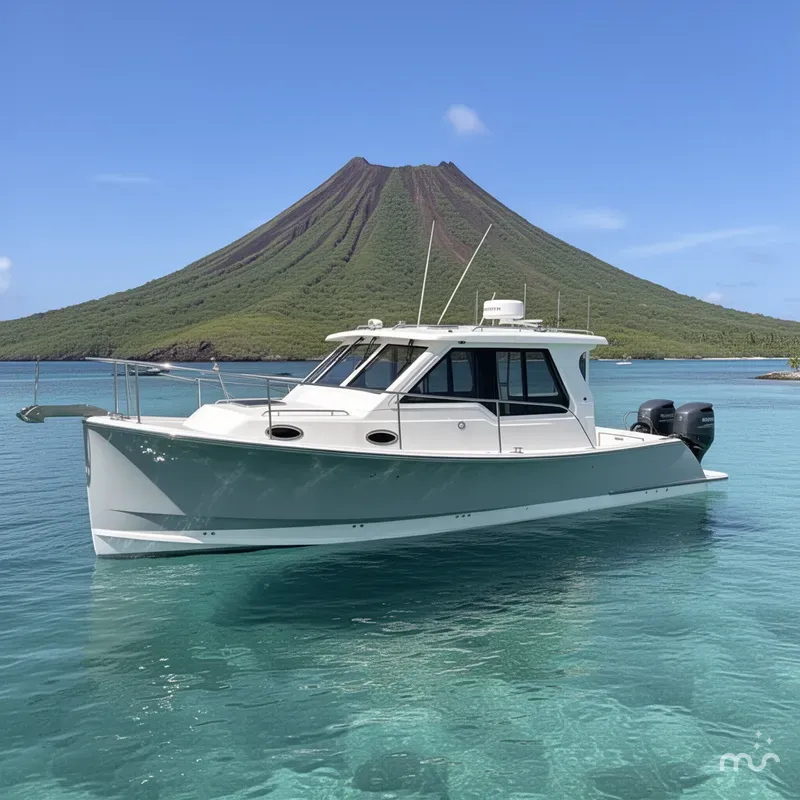 Slide: The Image of True North 34 Outboard Express 2024 - 2