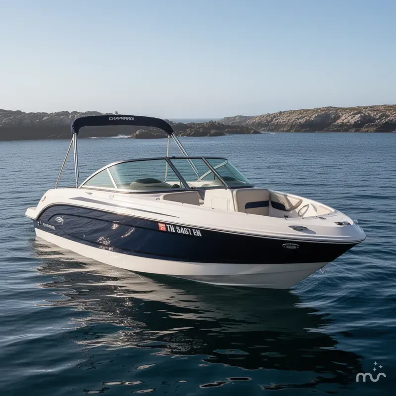 Slide: The Image of Chaparral 19 H2O Ski & Fish 2015 - 2