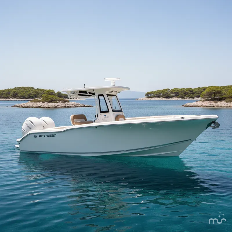 Slide: The Image of Key West 244 Center Console 2026 - 2