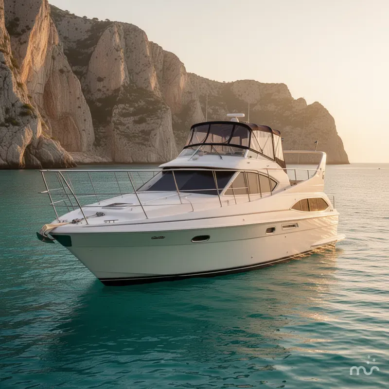 Slide: The Image of Carver Yachts 350 Mariner 2003 - 2