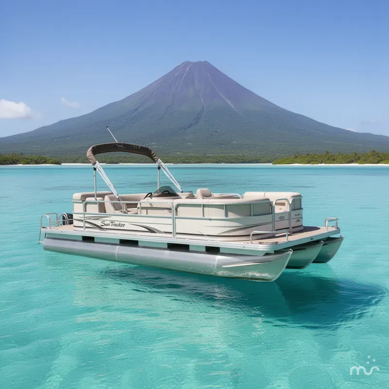 Slide: The Image of Sun Tracker Party Barge 200 Classic Series 2009 - 2