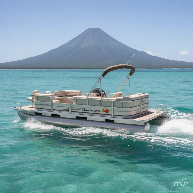 Slide: The Image of Sun Tracker Party Barge 200 Classic Series 2009 - 4