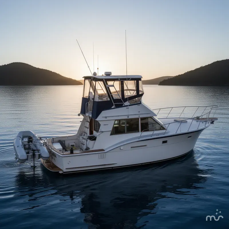 The Image of Hatteras 37 Convertible 1978 - 0