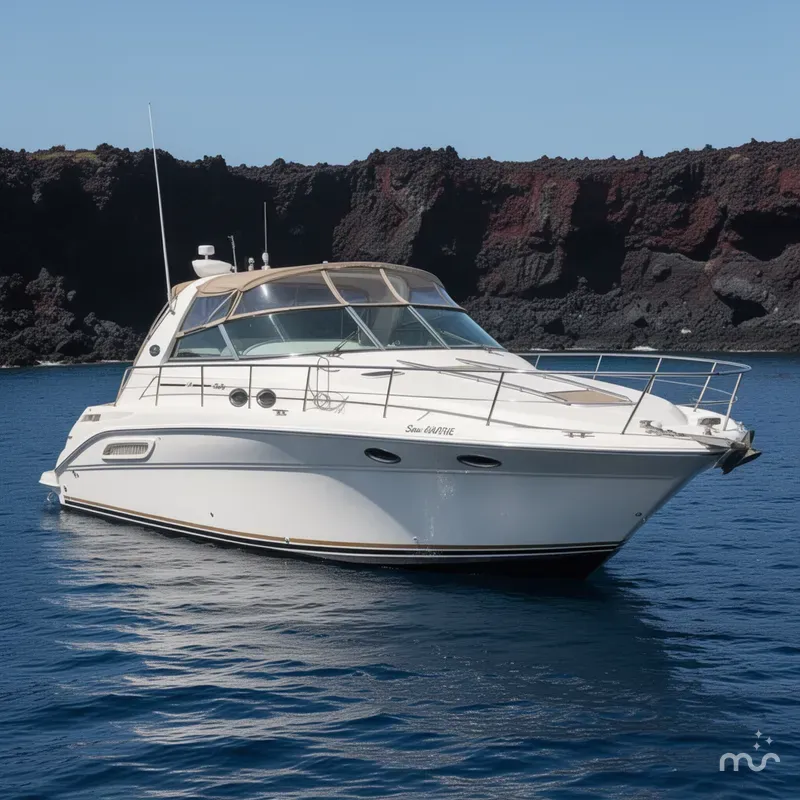 Slide: The Image of Sea Ray Sundancer 370 1996 - 2