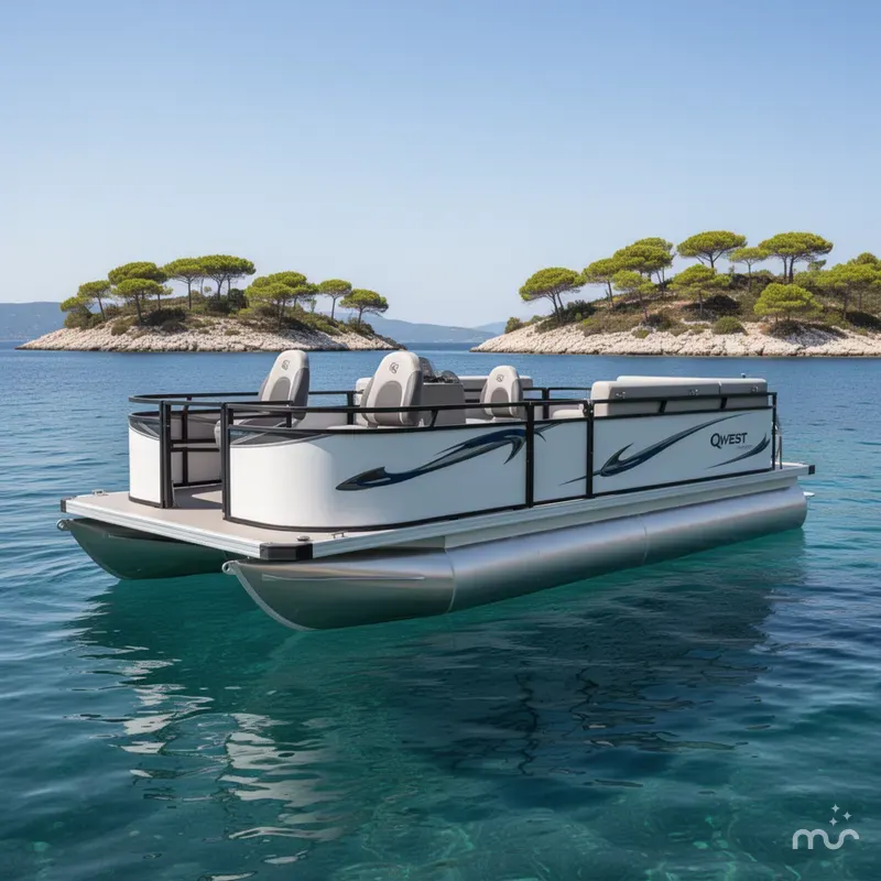 The Image of Angler Qwest Pontoons 818 PANFISH 2026 - 0