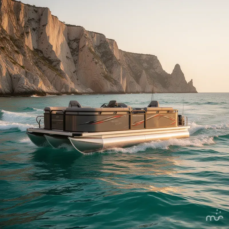 The Image of Angler Qwest Pontoons 818 PANFISH CRUISE 2026 - 0