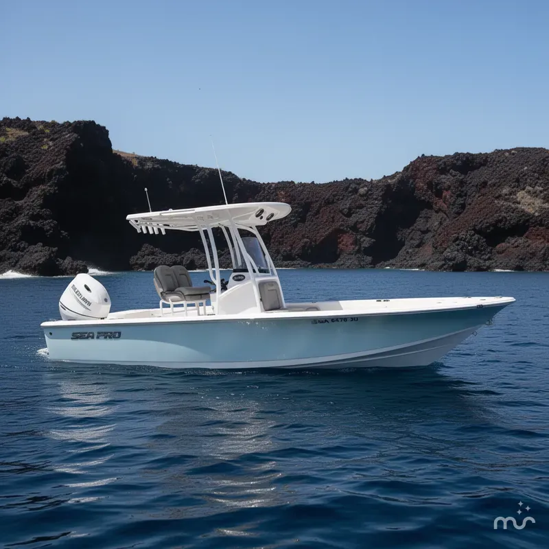 Slide: The Image of Sea Pro 228 Bay Boat 2022 - 2