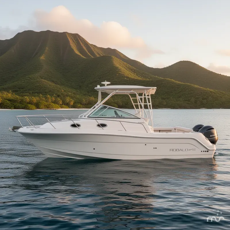 Slide: The Image of Robalo R305 Walkaround 2018 - 2
