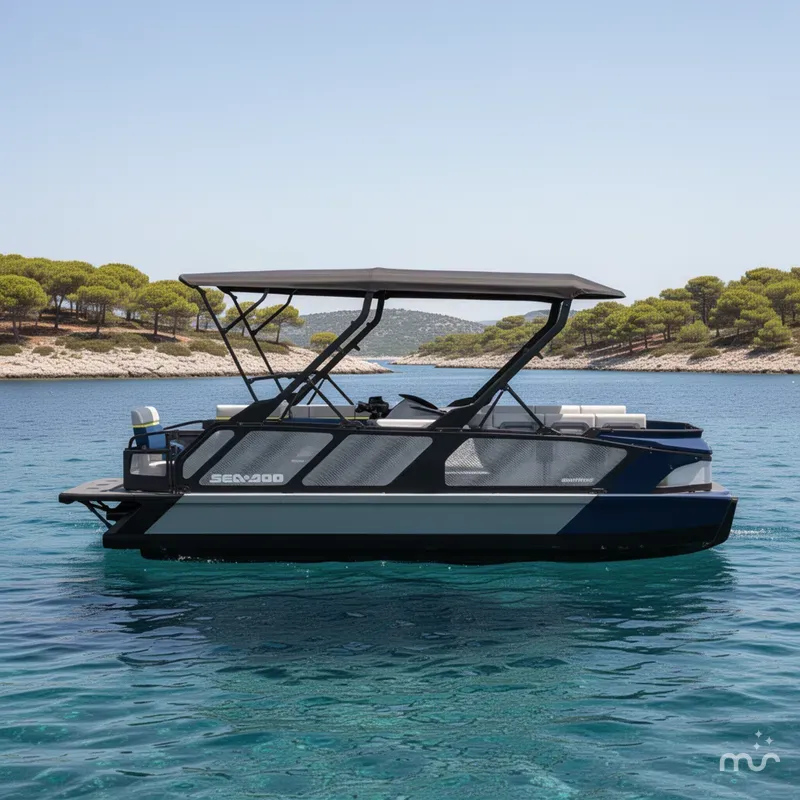 Slide: The Image of Sea-Doo Switch Cruise Limited 21 - 300 hp (With Double Bimini) 2026 - 2