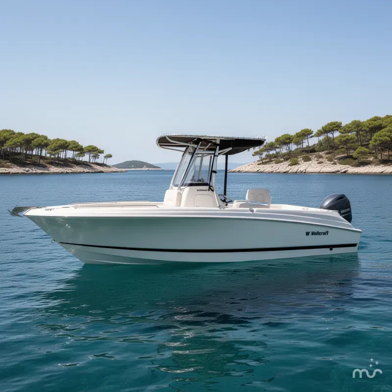 Slide: The Image of Wellcraft 232 Fisherman 2014 - 2