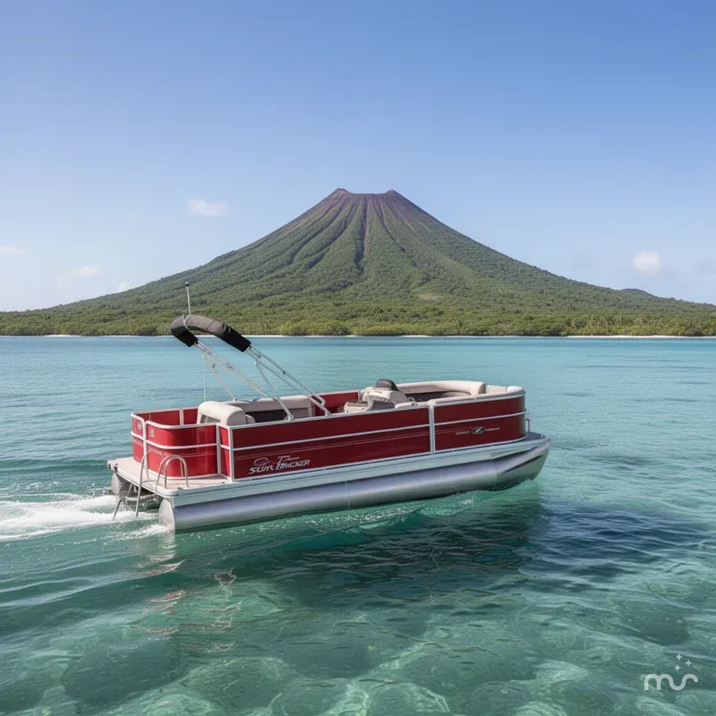 Slide: The Image of Sun Tracker Party Barge 20 DLX 2026 - 2