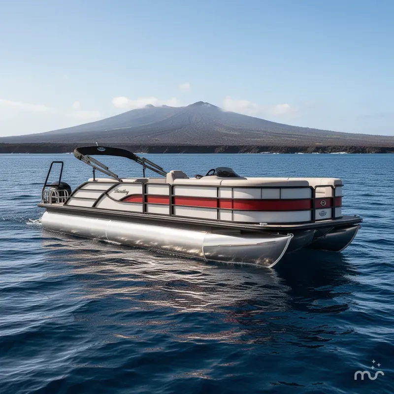 The Image of Bentley Pontoons 223 SWINGBACK With 200Hp Mercury XL Four-Stroke Mo 2026 - 0