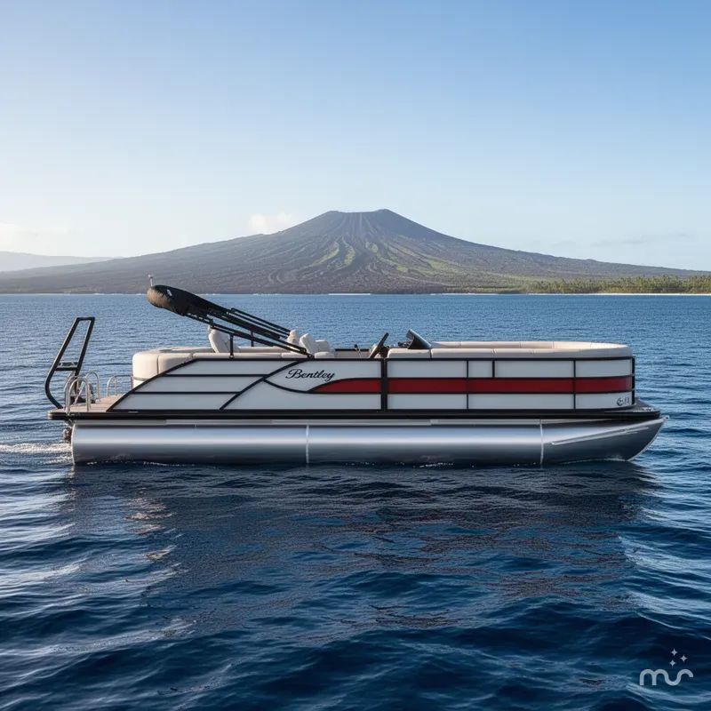 Slide: The Image of Bentley Pontoons 223 SWINGBACK With 200Hp Mercury XL Four-Stroke Mo 2026 - 2
