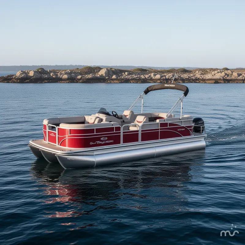 The Image of Sun Tracker Party Barge 22 DLX 2026 - 0