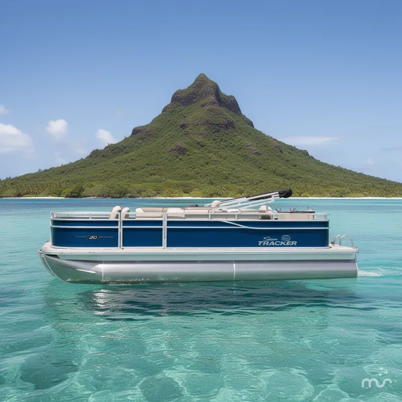 Slide: The Image of Sun Tracker Fishin' Barge 20 DLX 2026 - 2