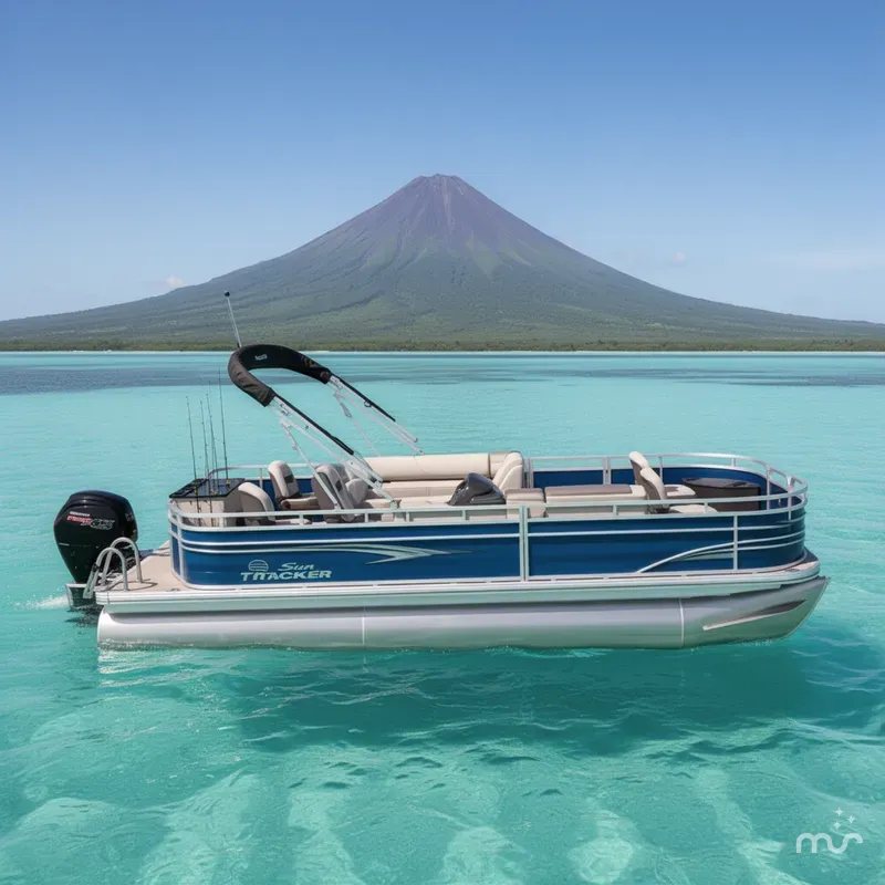 The Image of Sun Tracker Fishin' Barge 20 DLX 2026 - 0