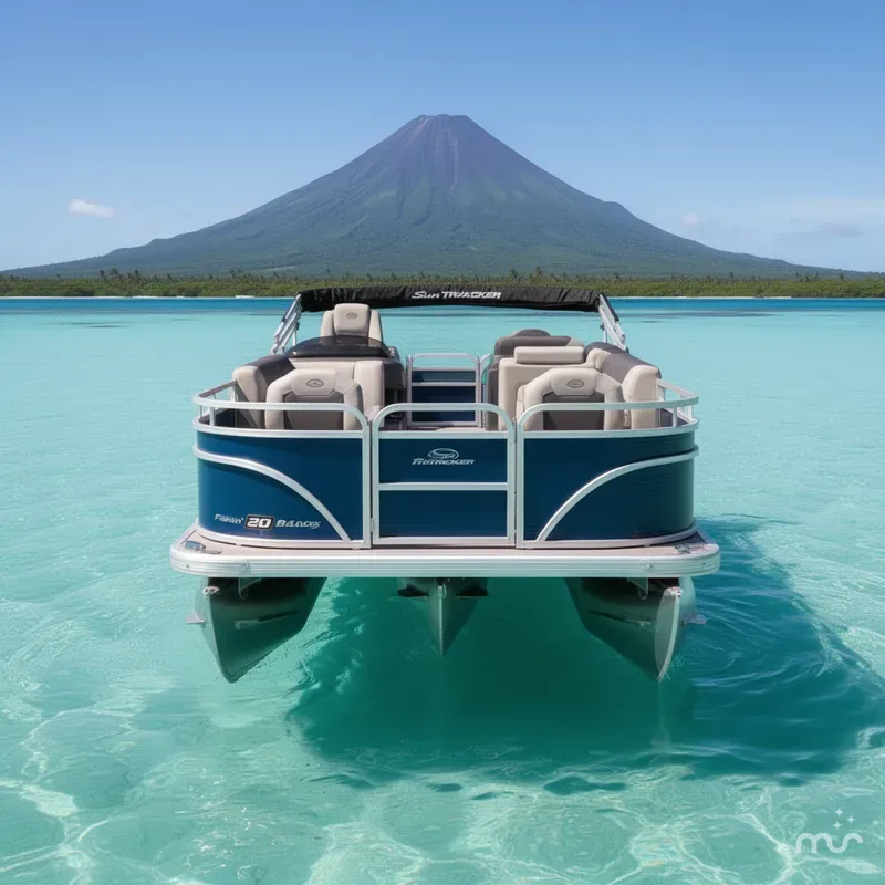 Slide: The Image of Sun Tracker Fishin' Barge 20 DLX 2026 - 3