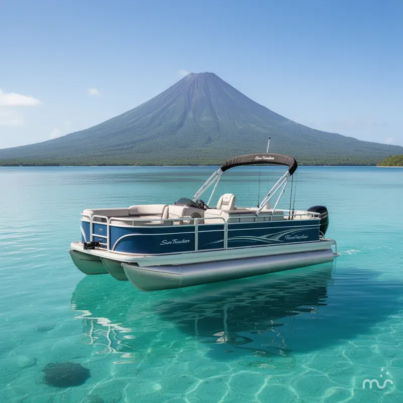Slide: The Image of Sun Tracker Fishin' Barge 20 DLX 2026 - 4
