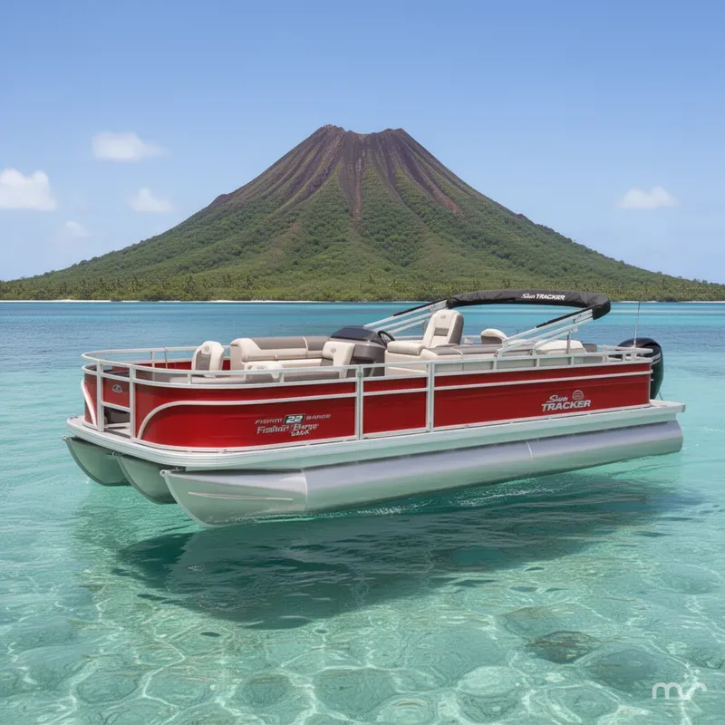 The Image of Sun Tracker Fishin' Barge 22 DLX 2026 - 0