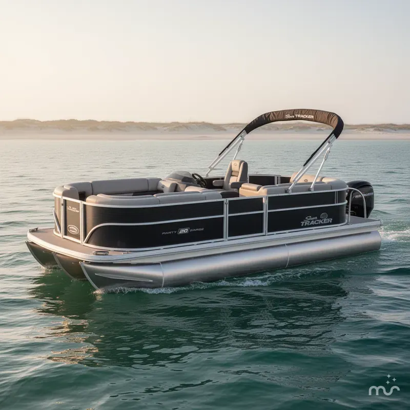 The Image of Sun Tracker Party Barge 20 DLX 2026 - 0