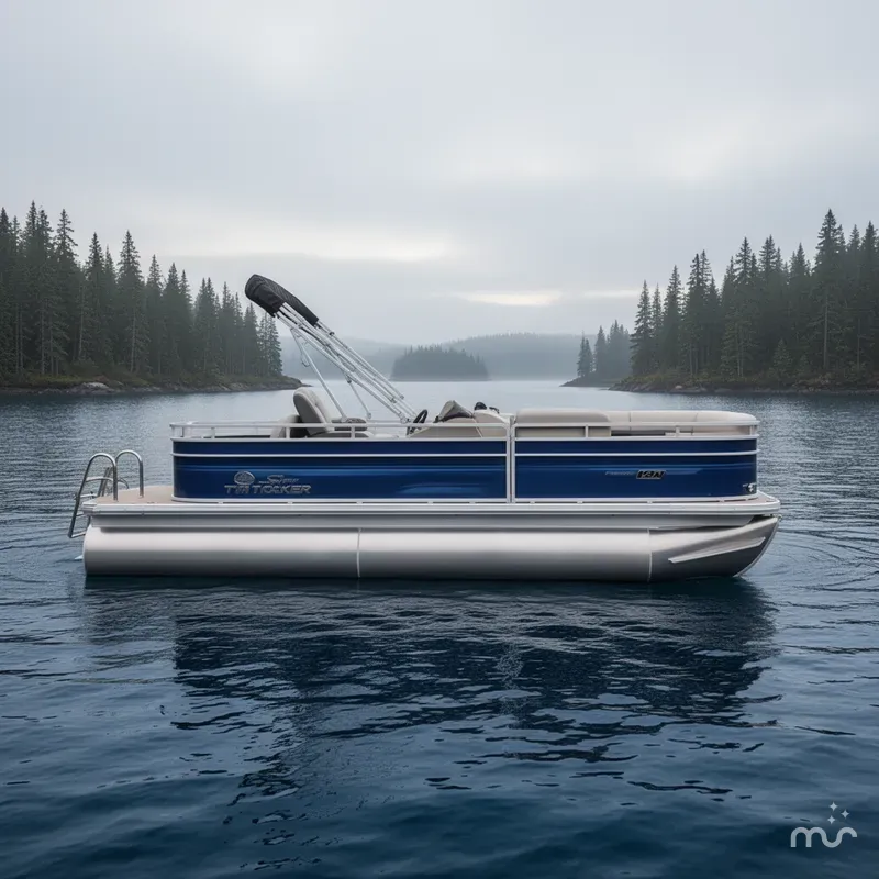 Slide: The Image of Sun Tracker Fishin' Barge 20 DLX 2026 - 2