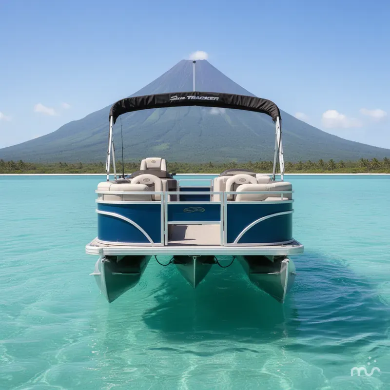 Slide: The Image of Sun Tracker Fishin' Barge 20 DLX 2026 - 3