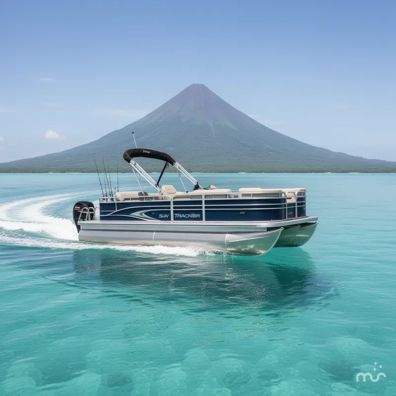 Slide: The Image of Sun Tracker Fishin' Barge 20 DLX 2026 - 4