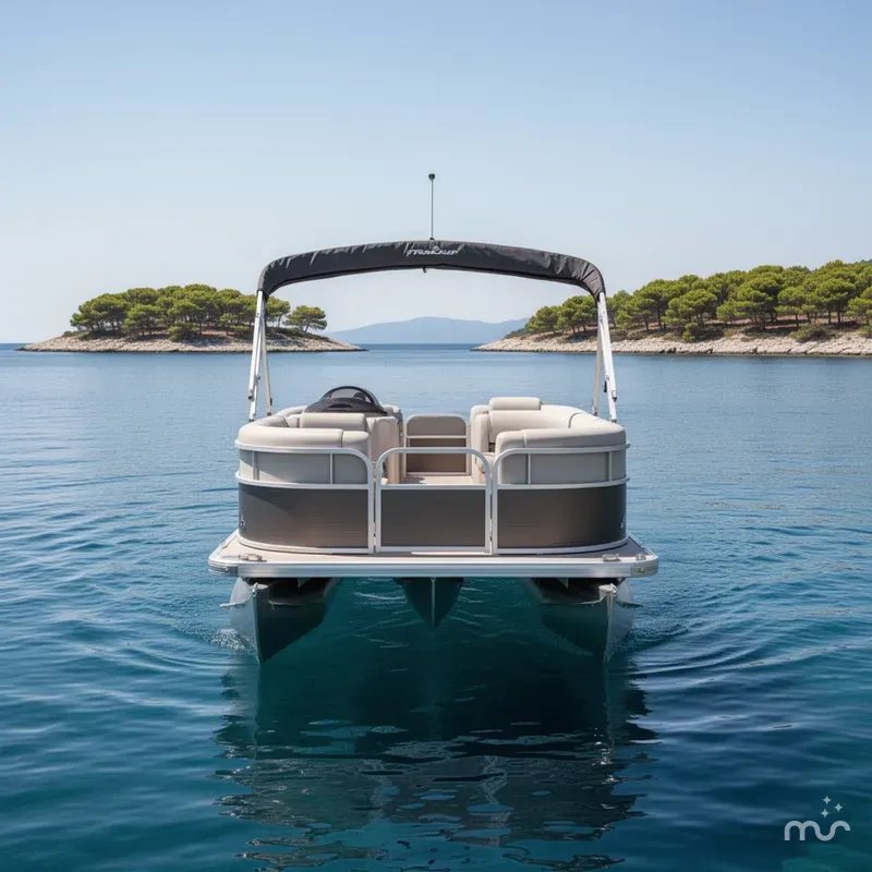 Slide: The Image of Sun Tracker Party Barge 20 DLX 2026 - 3