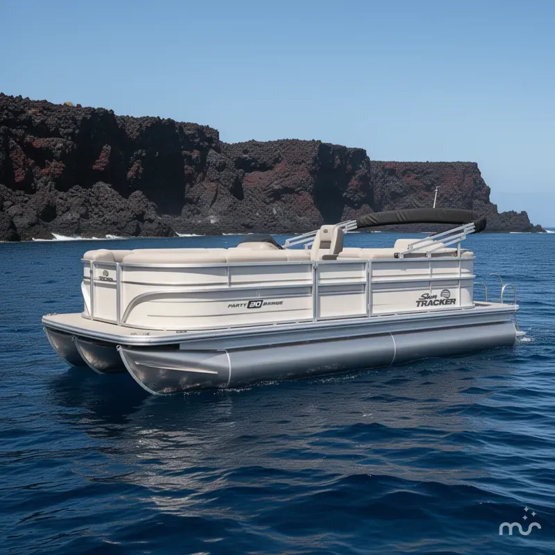 The Image of Sun Tracker Party Barge 20 DLX 2026 - 0