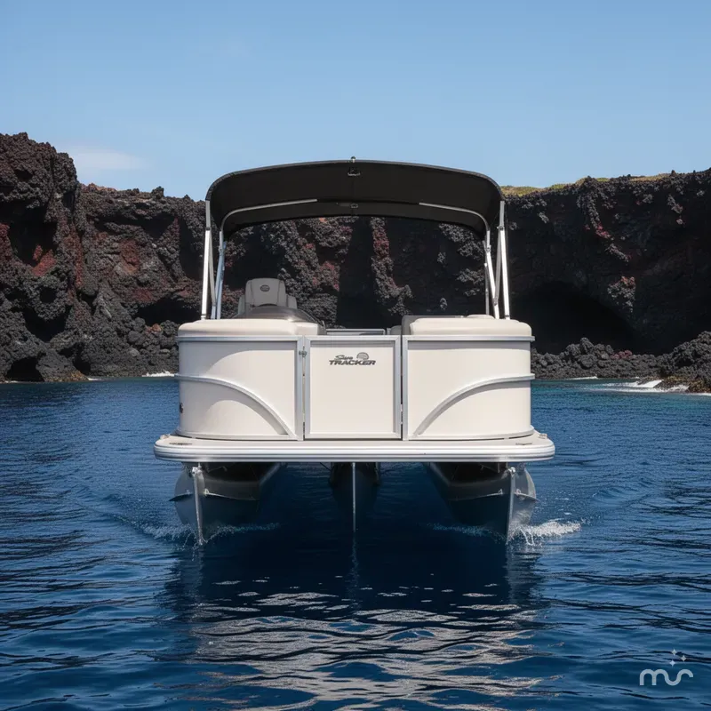 Slide: The Image of Sun Tracker Party Barge 20 DLX 2026 - 1