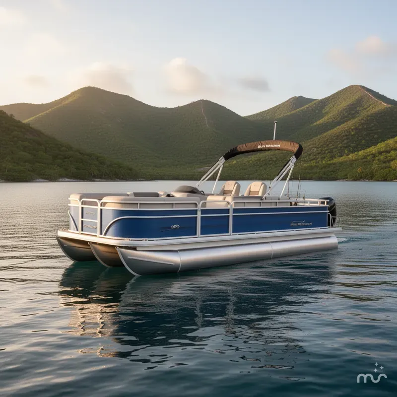 The Image of Sun Tracker Fishin' Barge 20 DLX 2026 - 0