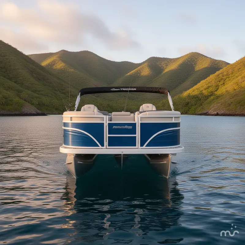 Slide: The Image of Sun Tracker Fishin' Barge 20 DLX 2026 - 1