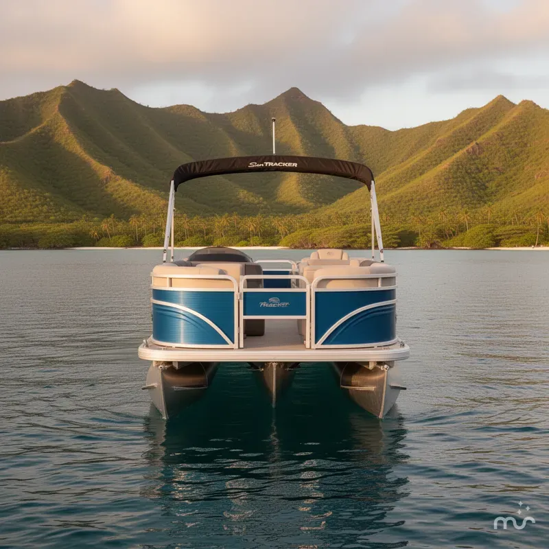 Slide: The Image of Sun Tracker Fishin' Barge 20 DLX 2026 - 3