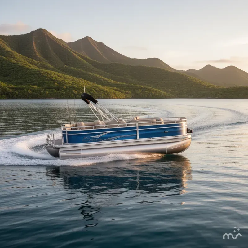 Slide: The Image of Sun Tracker Fishin' Barge 20 DLX 2026 - 4