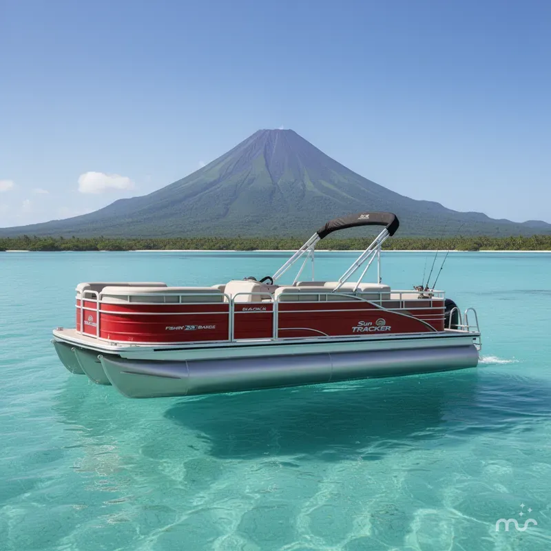 The Image of Sun Tracker Fishin' Barge 22 DLX 2026 - 0