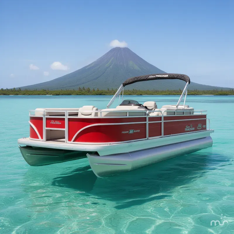 Slide: The Image of Sun Tracker Fishin' Barge 22 DLX 2026 - 3