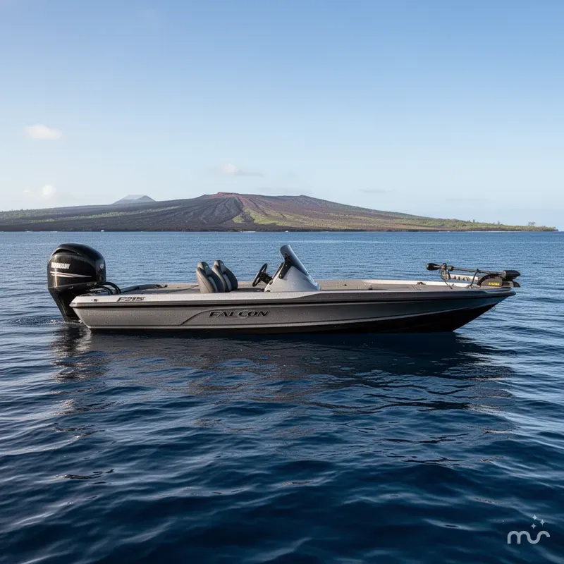 Slide: The Image of Falcon Boats F215 2026 - 2