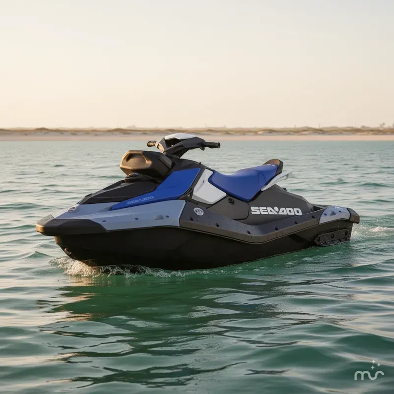 Slide: The Image of Sea-Doo Spark for 2 90 hp Convenience package with iBR and Audio in option 2026 - 1