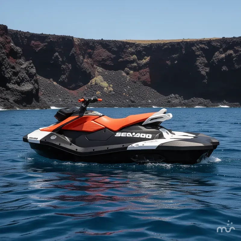 Slide: The Image of Sea-Doo Spark Trixx for 3 iBR and Audio in option 2026 - 2
