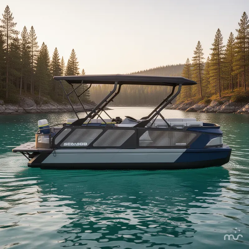 Slide: The Image of Sea-Doo Switch Cruise Limited 21 - 300 hp (With Double Bimini) 2026 - 2