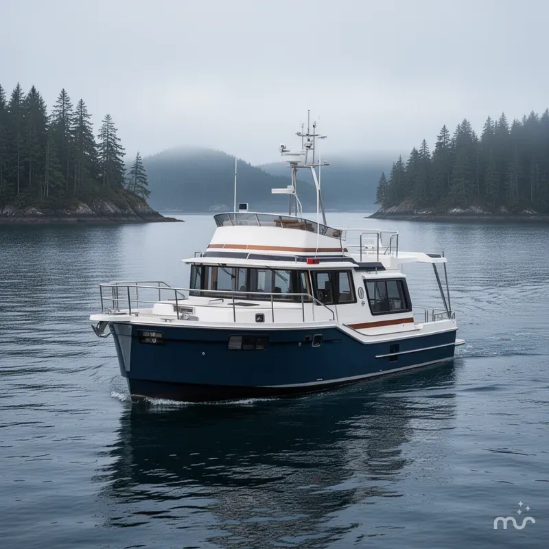 Slide: The Image of Ranger Tug R-43 CB 2022 - 2