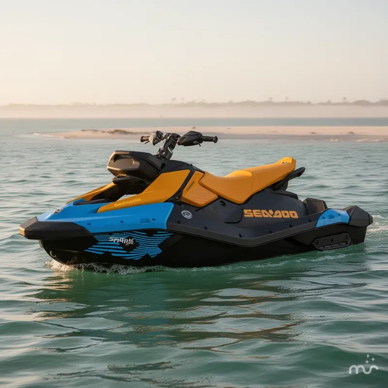 Slide: The Image of Sea-Doo Spark Trixx for 3 iBR and Audio in option 2026 - 2
