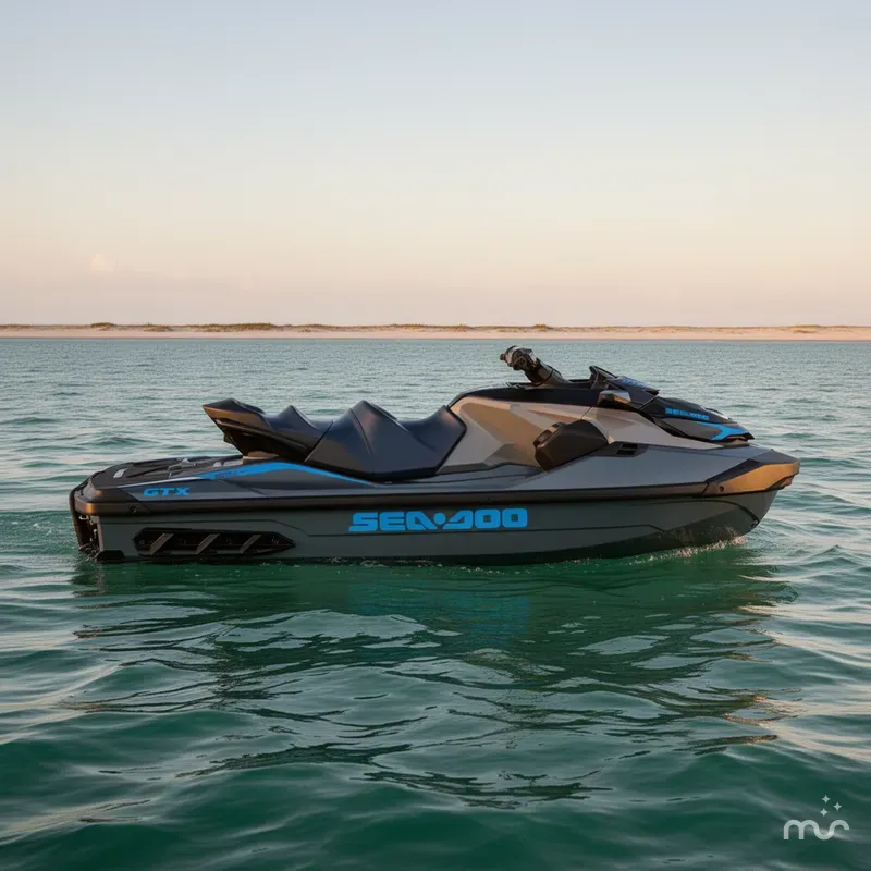 Slide: The Image of Sea-Doo GTX 230 Tech Package, Audio, iDF, iBR 2026 - 4