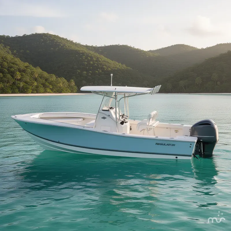 Slide: The Image of Regulator Marine 23 Forward Seating 2012 - 2