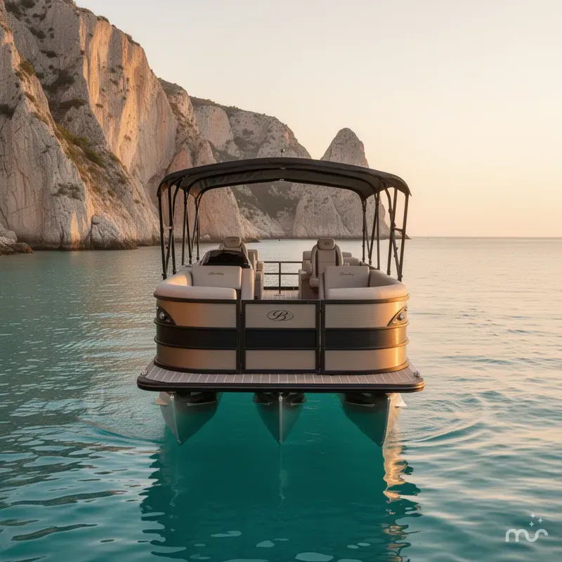 Slide: The Image of Bentley Pontoons Legacy 243 QSB 2027 - 1