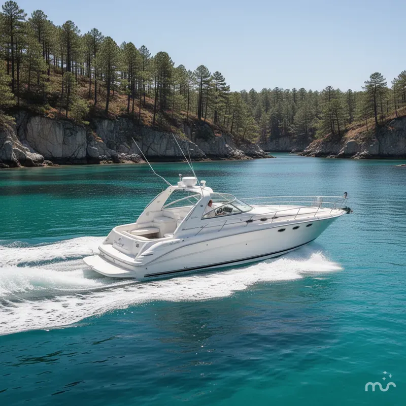 Slide: The Image of Sea Ray Sundancer 370 1997 - 2