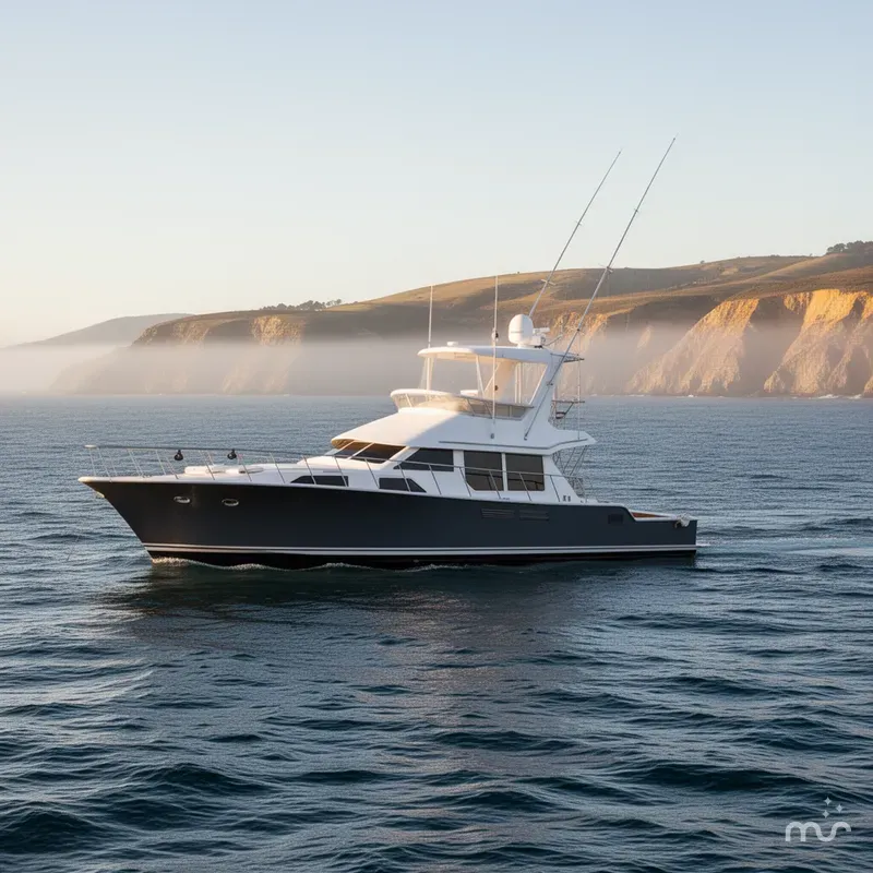 Slide: The Image of Mikelson 60 Sportfisher 1995 - 2