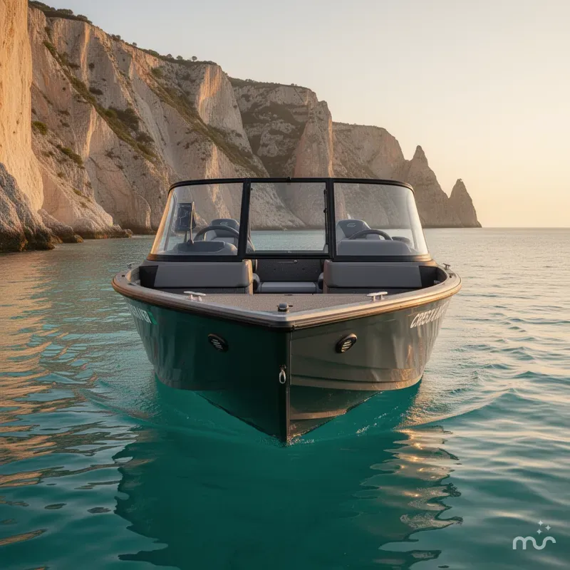 Slide: The Image of Crestliner 1650 Hawk WT Jumpseat 2024 - 1